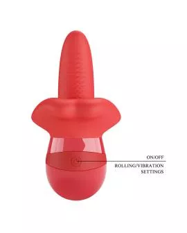 PRETTY LOVE - OBELIA MASTURBATOR ZUNGENVIBRATOR MIT ORBITALBEWEGUNG