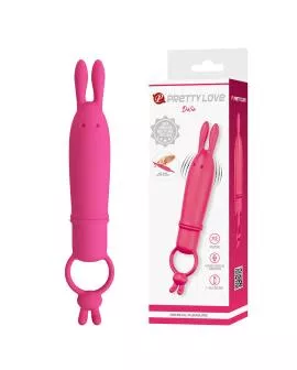 PRETTY LOVE - DELIA RABBIT VIBRATOR MIT WIDERSTANDSRING