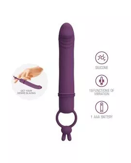 PRETTY LOVE - CORA VIBRATOR PENISFORM MIT WIDERSTANDSRING