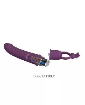 PRETTY LOVE - CORA VIBRATOR PENISFORM MIT WIDERSTANDSRING