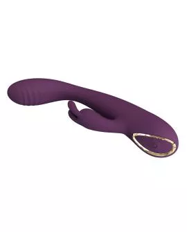 PRETTY LOVE - EMMA RABBIT LILA VIBRATOR MIT STIMULATOR