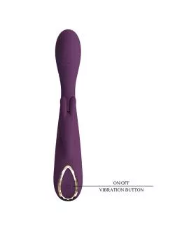 PRETTY LOVE - EMMA RABBIT LILA VIBRATOR MIT STIMULATOR