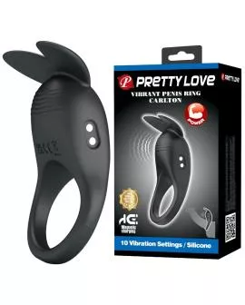 PRETTY LOVE - CARLTON PENISRING MIT KLITORISSTIMULATOR