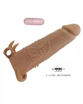 PRETTY LOVE - QUILLON PENISHÜLLE MIT KLITORISSTIMULATOR UND VIBRATION