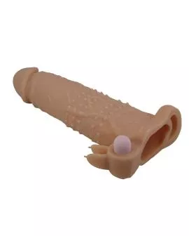 PRETTY LOVE - QUILLON PENISHÜLLE MIT KLITORISSTIMULATOR UND VIBRATION