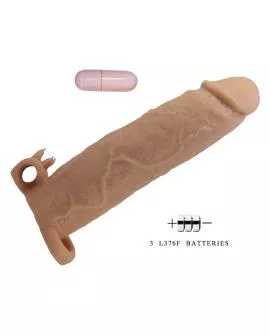 PRETTY LOVE - XERXES PENISHÜLLE MIT KLITORALSTIMULATOR UND VIBRATION