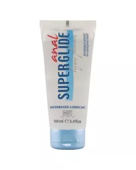 HOT - ANAL SUPERGLIDE FLÜSSIGES GLEITMITTEL AUF WASSERBASIS 100 ML