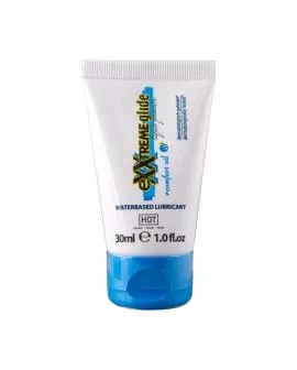 HOT - EXTRATREME GLEITMITTEL AUF WASSERBASIS + KOMFORTÖL A+ 30 ML