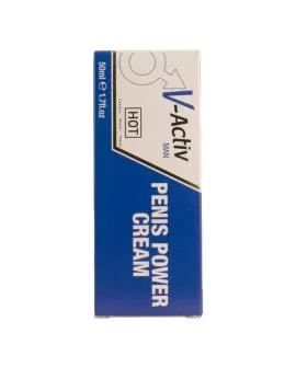 HOT - V-AKTIV PENIS POWER CREME FÜR MÄNNER 50 ML