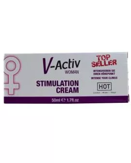 HOT - V-ACTIV STIMULATIONSCREME FÜR FRAUEN 50 ML