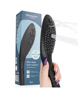 WOMANIZER - WAVE KLITORALSTIMULIERENDER DUSCHKOPF SCHWARZ
