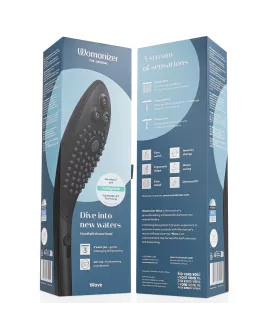 WOMANIZER - WAVE KLITORALSTIMULIERENDER DUSCHKOPF SCHWARZ