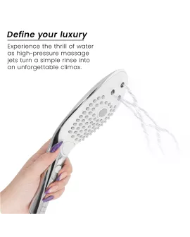 WOMANIZER - WAVE KLITORALSTIMULIERENDER DUSCHKOPF CHROM