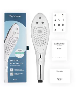 WOMANIZER - WAVE KLITORALSTIMULIERENDER DUSCHKOPF CHROM