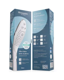 WOMANIZER - WAVE KLITORALSTIMULIERENDER DUSCHKOPF CHROM