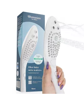 WOMANIZER - WAVE KLITORALSTIMULIERENDER DUSCHKOPF WEISS