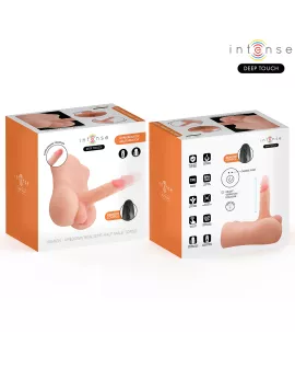 INTENSE DEEP TOUCH - DAMIEN-TORSO MIT ANUS UND REALISTISCHEM DILDO MIT DRUCK- UND VIBRATIONSFUNKTION, FERNBEDIENUNG, 3,5 KG