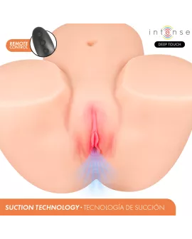 INTENSE DEEP TOUCH – GINGER ANAL- UND VAGINALMASTURBATOR MIT SAUG-, WÄRME-, VIBRATIONS- UND STIMMEFFEKTEN MIT FERNBEDIENUNG 5,3 KG