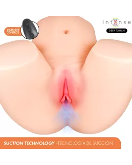 INTENSE DEEP TOUCH - JULIA ANAL- UND VAGINALMASTURBATOR MIT SAUG-, WÄRME-, VIBRATIONS- UND SPRACHEFFEKTEN SOWIE FERNBEDIENUNG, 9 KG