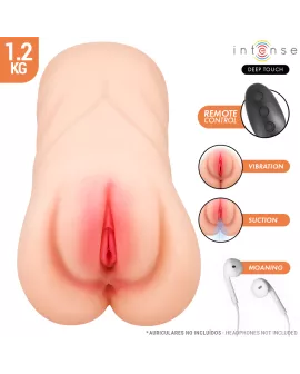 INTENSE DEEP TOUCH - KRISTA VIBRIERENDER STÖHNER-VAGINA-MASTURBATOR MIT FERNBEDIENUNG