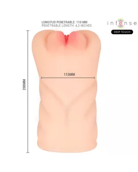 INTENSE DEEP TOUCH - KRISTA VIBRIERENDER STÖHNER-VAGINA-MASTURBATOR MIT FERNBEDIENUNG