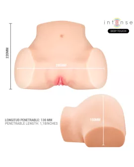 INTENSE DEEP TOUCH – NICOLE ANAL- UND VAGINALMASTURBATOR MIT SAUG-, WÄRME-, VIBRATIONS- UND STIMMEFFEKTEN MIT FERNBEDIENUNG 5,3 KG