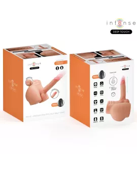 INTENSE DEEP TOUCH - RICHIE-TORSO MIT ANUS UND REALISTISCHEM DILDO MIT DRUCK- UND VIBRATIONSMÖGLICHKEITEN, FERNBEDIENUNG, 4,7 KG