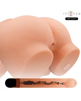 INTENSE DEEP TOUCH - RICHIE-TORSO MIT ANUS UND REALISTISCHEM DILDO MIT DRUCK- UND VIBRATIONSMÖGLICHKEITEN, FERNBEDIENUNG, 4,7 KG