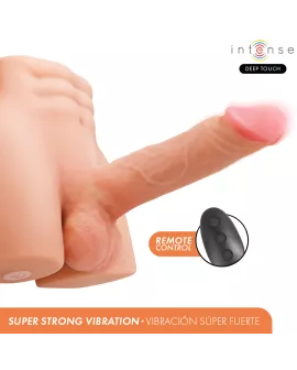 INTENSE DEEP TOUCH - RICHIE-TORSO MIT ANUS UND REALISTISCHEM DILDO MIT DRUCK- UND VIBRATIONSMÖGLICHKEITEN, FERNBEDIENUNG, 4,7 KG
