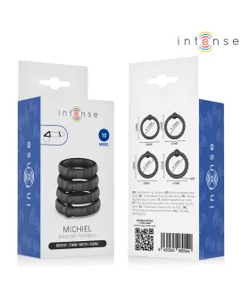 INTENSE - MICHIEL SET MIT 4 PENISRINGEN MODELL 10