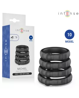 INTENSE - MICHIEL SET MIT 4 PENISRINGEN MODELL 10