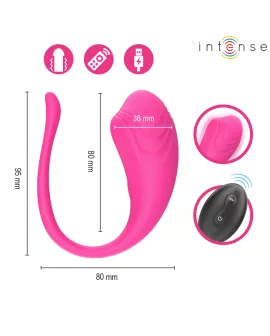 INTENSE - OLIVIA PINK VIBRATIONS-EI MIT FERNBEDIENUNG