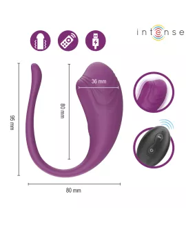 INTENSE - OLIVIA PURPLE VIBRATIONS-EI MIT FERNBEDIENUNG