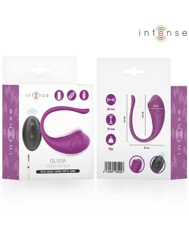 INTENSE - OLIVIA PURPLE VIBRATIONS-EI MIT FERNBEDIENUNG