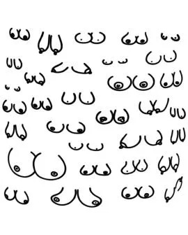 DIABLO PICANTE – SQUARE BOOBS UNTERSETZER 10 UNIDADES