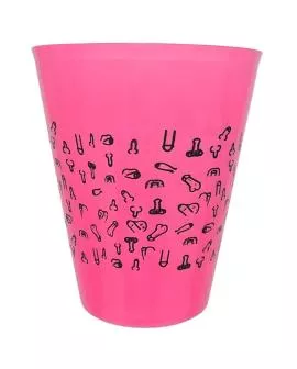 DIABLO PICANTE - FUCHSIA CUP 500 ML MIT SCHWARZEN PENISSEN