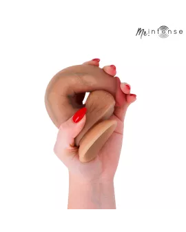 MR INTENSE – BRUCE S SILIKON-DILDO MIT HODEN, 17,8 CM, Ø 4 CM