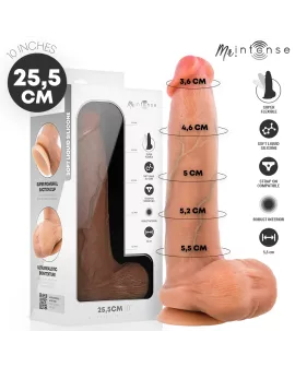 MR INTENSE - BRUCE XL SILIKON-DILDO MIT HODEN 25,5 CM -Ø- 5,5 CM