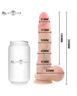 MR INTENSE – GARY M ULTRA-REALISTISCHER SILIKON-PENIS MIT HODEN 20 CM – Ø – 4,2 CM