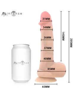 MR INTENSE - DANNY ULTRA-REALISTISCHER SPRITZER-PENIS MIT HODEN 20,5 CM -Ø- 4 CM