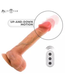 MR INTENSE - LOGAN VIBRATOR DILDO SILIKON MIT WÄRMEEFFEKT UND FERNBEDIENUNG 20 CM -Ø- 4,1 CM