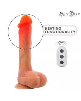 MR INTENSE - BRADLEY VIBRATOR-DILDO MIT WÄRMEEFFEKT UND FERNBEDIENUNG 21 CM -Ø- 4,2 CM