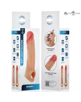 MR INTENSE - SIMON S SILIKON-PENISSCHUTZ 13 CM -Ø- 4 CM