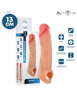 MR INTENSE - SIMON S SILIKON-PENISSCHUTZ 13 CM -Ø- 4 CM
