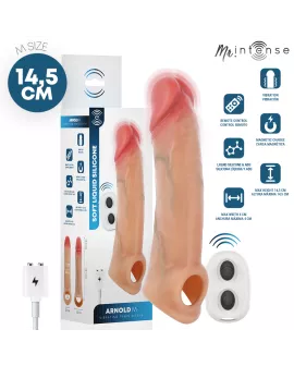 MR INTENSE - ARNOLD M ULTRA-REALISTISCHER VIBRIERENDER PENISSÄULE 14,5 CM – Ø – 4 CM