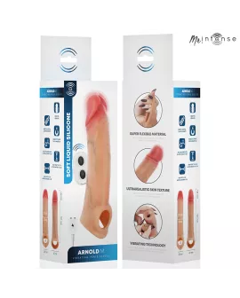 MR INTENSE - ARNOLD M ULTRA-REALISTISCHER VIBRIERENDER PENISSÄULE 14,5 CM – Ø – 4 CM