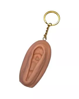 DIABLO PICANTE – VAGINA-SCHLÜSSELANHÄNGER, HELLTON