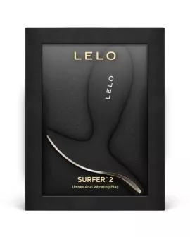 LELO - SURFER 2 UNISEX ANALVIBRATIONSPLUG SCHWARZ