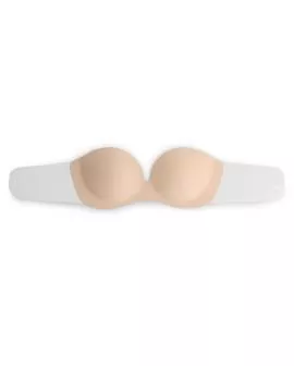 BYE-BRA - DIVA BRA SUJETADOR ADHESIVO BEIGE COPA B