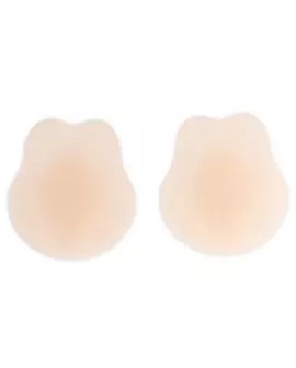 BYE-BRA - RABBIT COPAS DE SILICONA BEIGE TALLA M